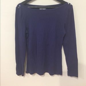NAVY BLUE LONG SLEEVE